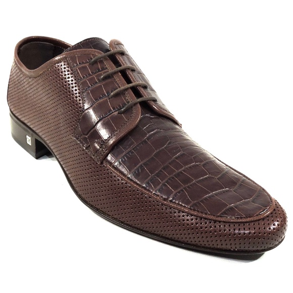 GOODMAN ?? MEN\'S SOFT BROWN LEATHER COMFORT SUMMER OXFORD SHOES main image 8